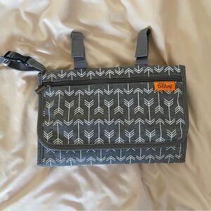 Kopi Baby portable diaper changing pad with insert for wipes, hangable